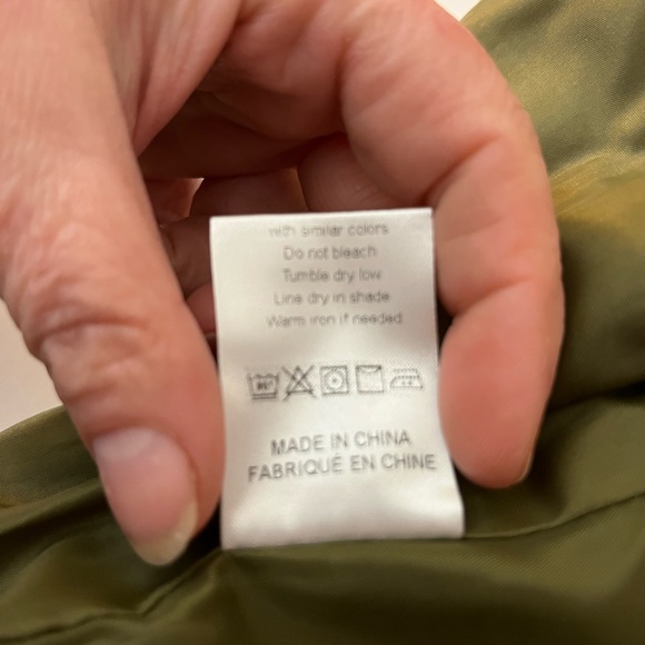 Army green brand new medium weight coat size Large - Picture 5 of 6